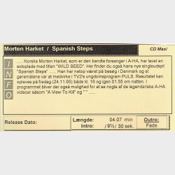 Morten Harket - Spanish Steps (1995)