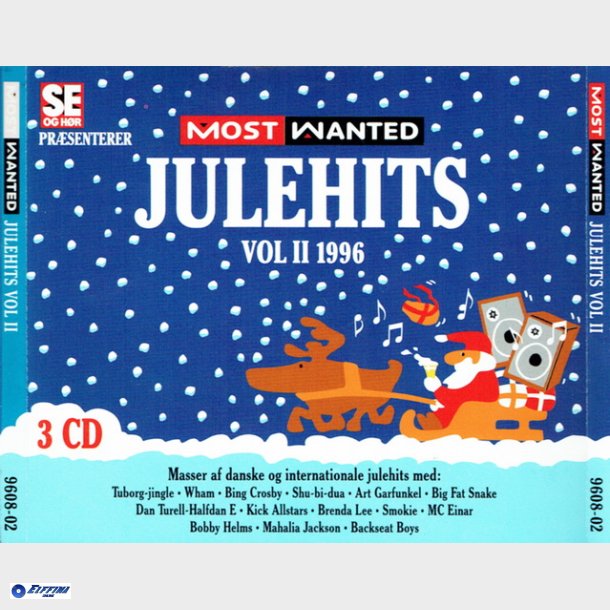 Most Wanted Julehits Vol. II 1996 (1996) (Fat)