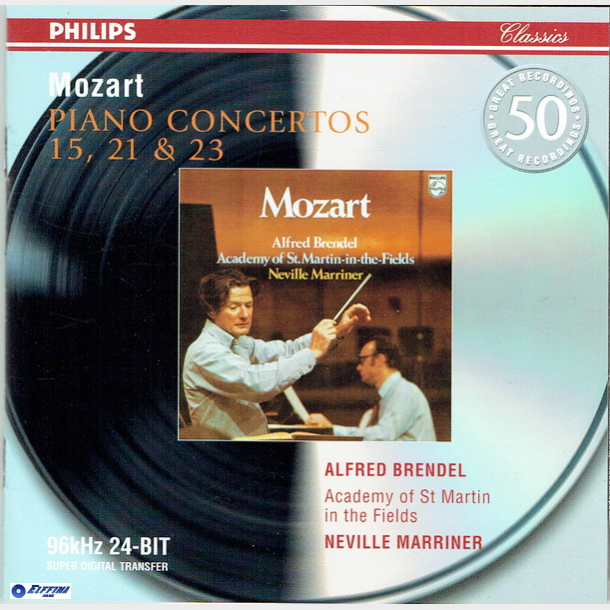 Mozart - Piano Concertos 15,21 &amp; 23 (2001)