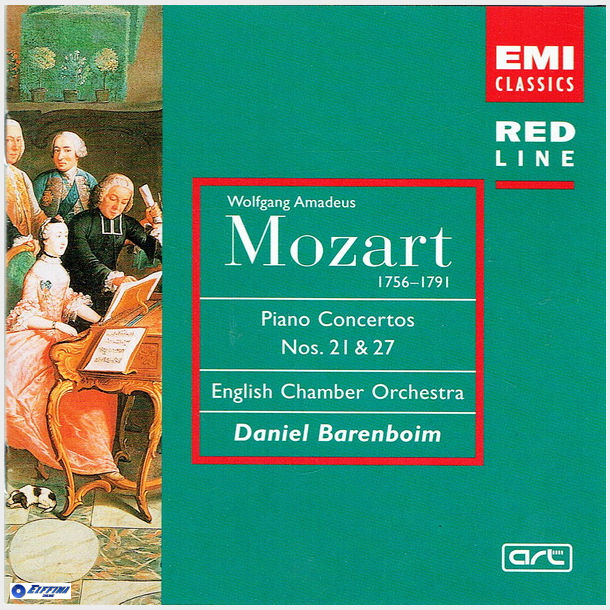 Mozart - Piano Concertos Nos 21 &amp; 27 (1997) (EMI Red Line)