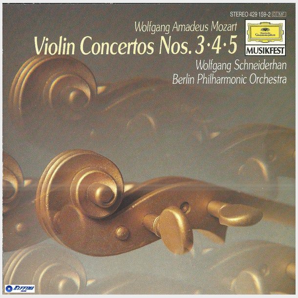 Mozart - Violin Conertos Nos.3,4,5 (1968)