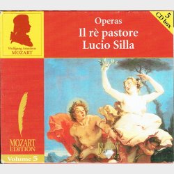 Mozart Edition Vol 05 - Operas Il Re Pastore Lucio Silla (5xCD)