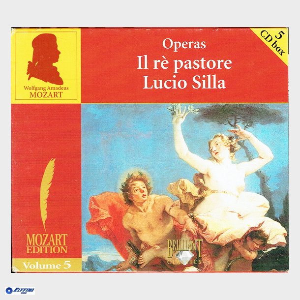 Mozart Edition Vol 05 - Operas Il Re Pastore Lucio Silla (5xCD)