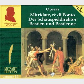 Mozart Edition Vol 11 - Operas Mitridate Re Di Ponto (5xCD)
