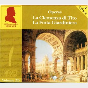 Mozart Edition Vol 23 - Operas La Clemenza Di Tito (5xCD)