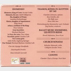 Mozart Edition Vol 26 - Idomeneo Thamos (2002) (6xCD)