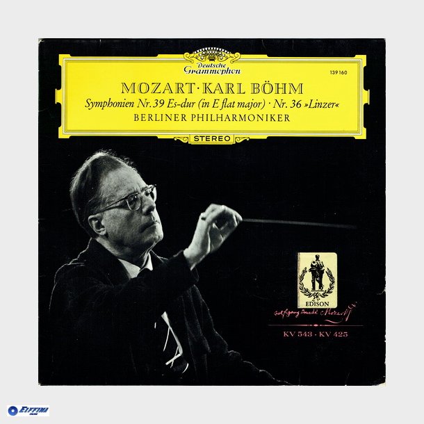 Mozart Karl B&ouml;hm - Symphonien Nr 39 Es-Dur