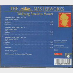 Mozart The Masterworks Vol.11 (1992)