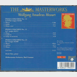 Mozart The Masterworks Vol.12 (1992)