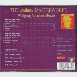 Mozart The Masterworks Vol.24 (1992)