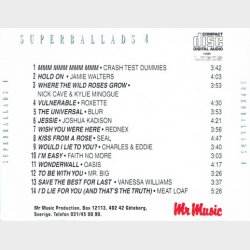 Mr. Music Superballads 4 (1996)