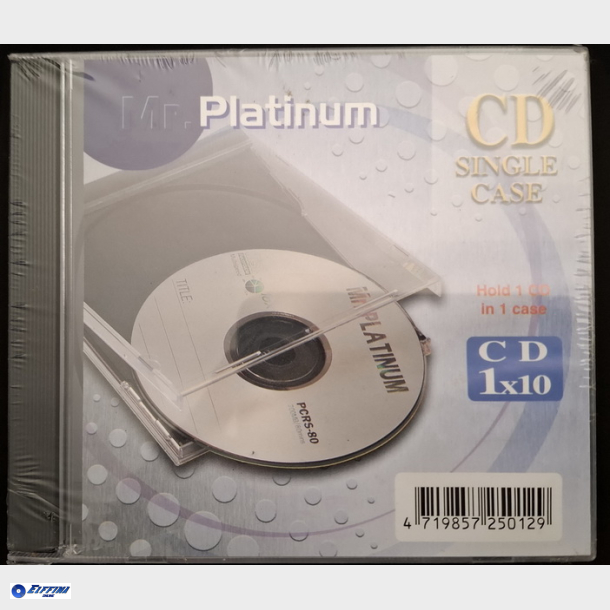 Mr. Platinum 10 stk. Tomme CD-Æsker (Enkelt CD)