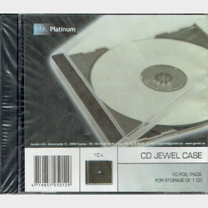 Mr. Platinum CD Jewel Case 10 Pack