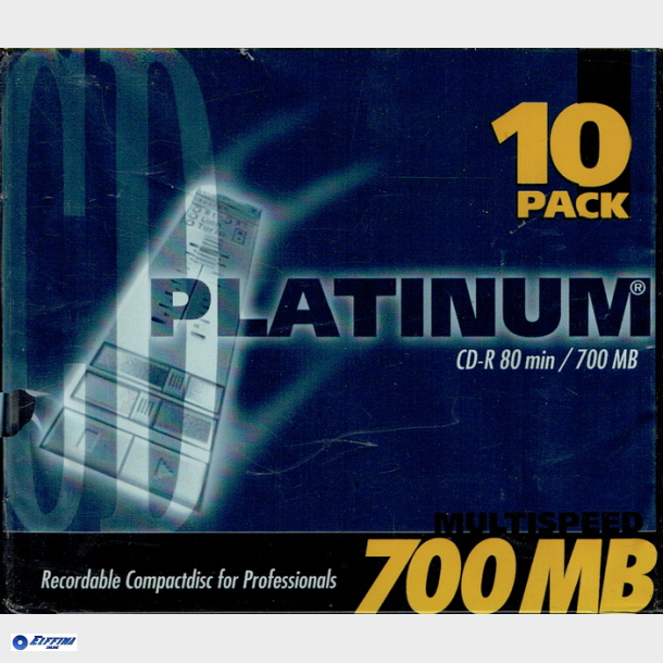 Mr. Platinum CD-R 80min 700MB 10 Pack
