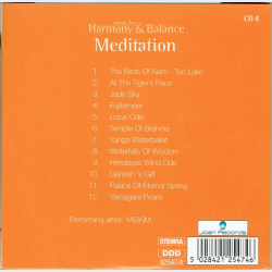 Music For Harmony &amp; Balance CD04 Meditation