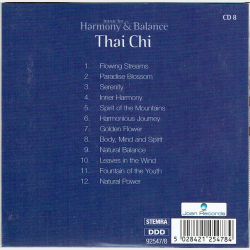 Music For Harmony &amp; Balance CD08 Thai Chi