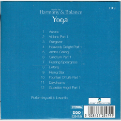 Music For Harmony &amp; Balance CD09 Yoga