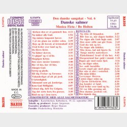 Danske Salmer Vol. 6 (2001) (Musica Ficta &amp; Bo Holten)