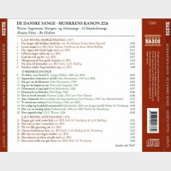 Musikkens Kanon 2006 De Danske Sange