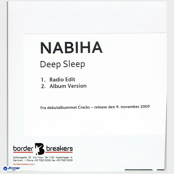 Nabiha - Deep Sleep (2009) (Promo)