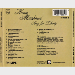 Nana Mouskouri - Song For Liberty (1983)