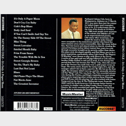 Nat King Cole - Paper Moon (Success 16237CD)