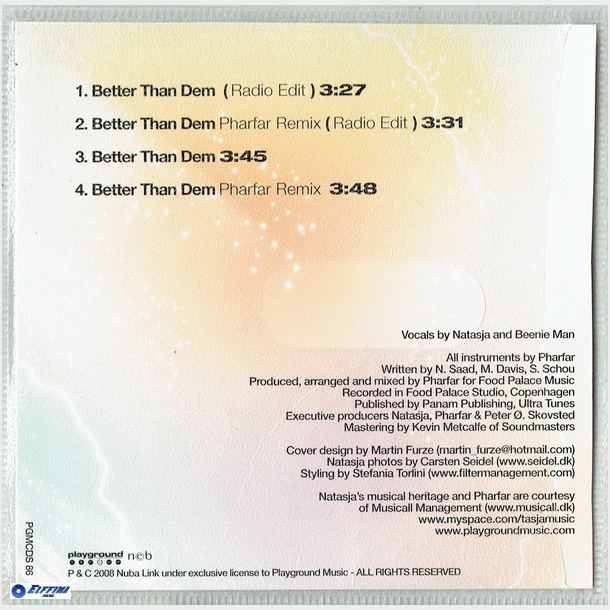 Natasja ft. Beenie Man - Better Than Dem (2008)