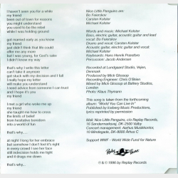 Nice Little Penguins - The Letter (1996)