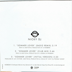 Nicky DJ - Sommer Lover (2007) (Promo)