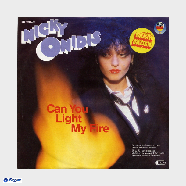 Nicky Onidis - Can You Light My Fire (1981)