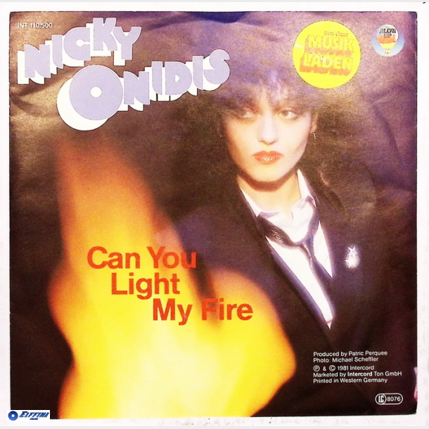 Nicky Onidis - Can You Light My Fire (1981)