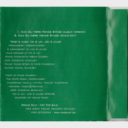 Nik &amp; Jay - Kan Du Hre Hende Synge (2004) (Promo)