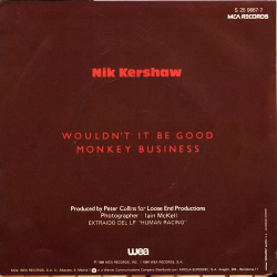 Nik Kershaw - Wouldn't It Be Good (No Seria Mejor) (1984)