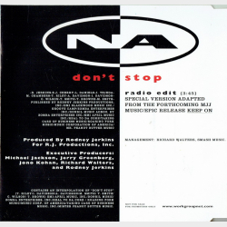 No Authority - Don't Stop (Promo) (1997)
