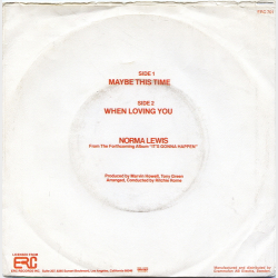 Norma Lewis - Maybe This Time (1983)