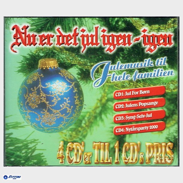 Nu Er Det Jul Igen, Igen (1999) 4xCD (Fat)