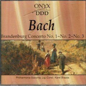 ONYX (66182) - Bach - Brandenburg Concerto No. 1,2,3 (1994)