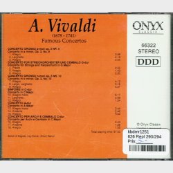 ONYX (66322) - Vivaldi - Famous Concertos (1994)