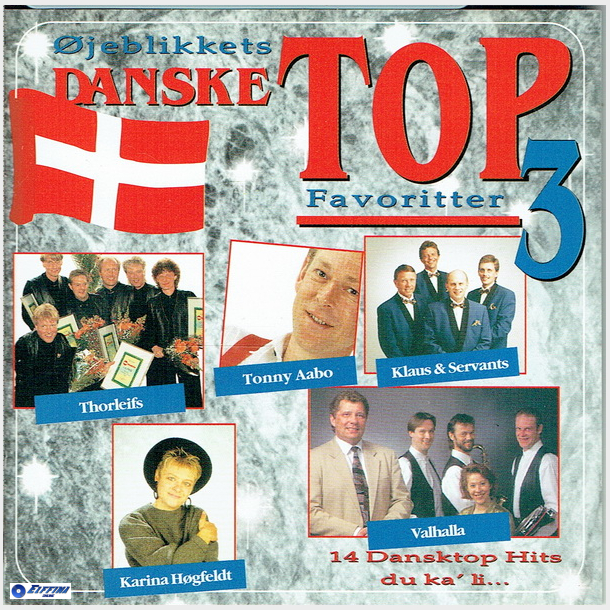 jeblikkets Danske Top Favoritter 3 (1996)