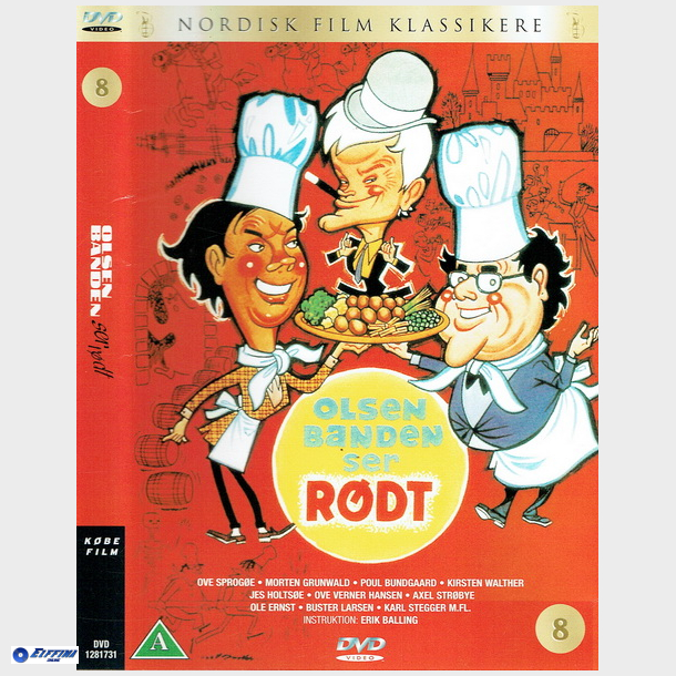Olsen Banden 08 - Ser Rdt (1976)