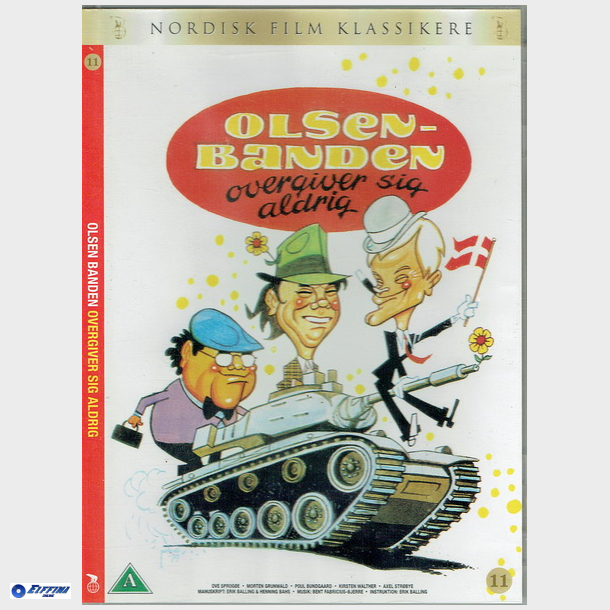Olsen Banden 11 - Overgiver Sig Aldrig (1979) (Slim)
