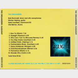 Organizers - Gaslight