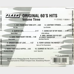 Original 60s Hits Volume 3 (1996)