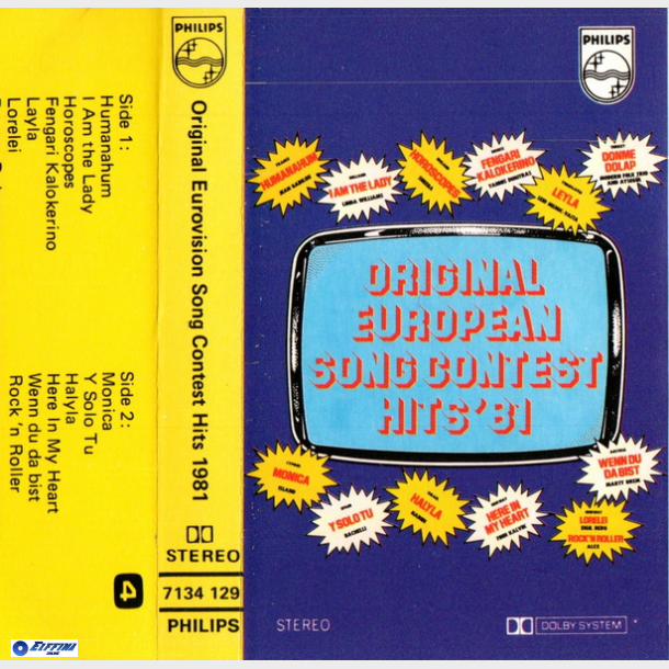 Original Eurovision Song Contest Hits 1981