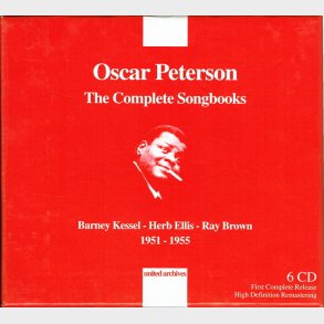 Oscar Peterson - The Complete Songbooks 1951-1955 - Boks