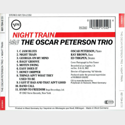 Oscar Peterson Trio - Night Train (1984)