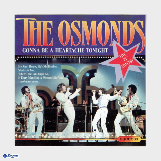 Osmonds, The - Gonna Be A Heartache Tonight - NY