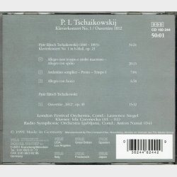 Vienna Master Series - P.I. Tschaikowskij Klavierkonzerte No. 1 Overture 1812 (1991) (PILZ 160 244)