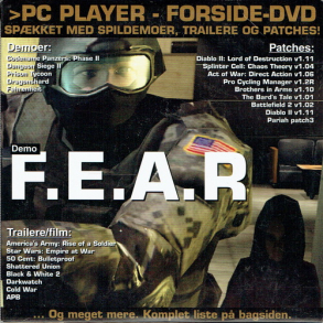 PC Player Forside DVD 09-05 (F.E.A.R.)