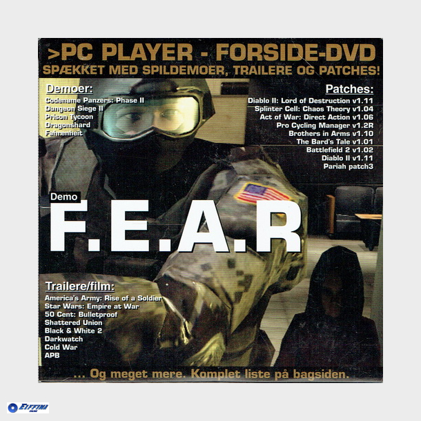 PC Player Forside DVD 09-05 (F.E.A.R.)